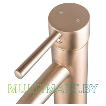 Смеситель Maxonor Pure Life PL1087-6 (золото матовый) картинка 2